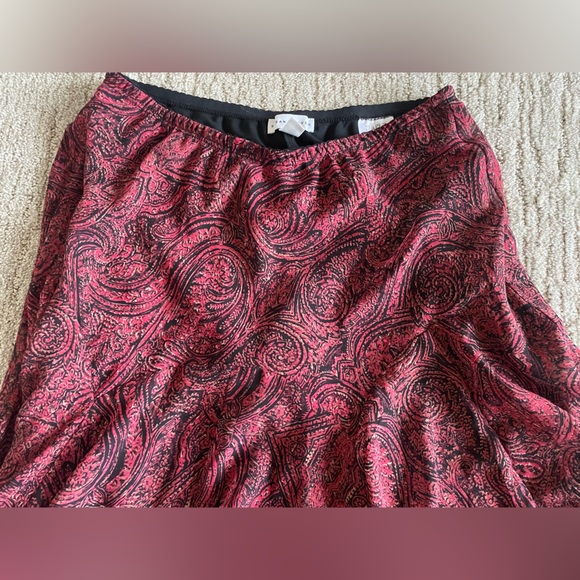 Women’s Vintage Midi Flowy Skirt - Size Small - Picture 4 of 10